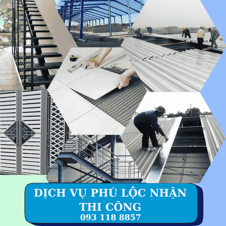 NHẬN THI CÔNG MÁI TÔN TẠI TP HCM 