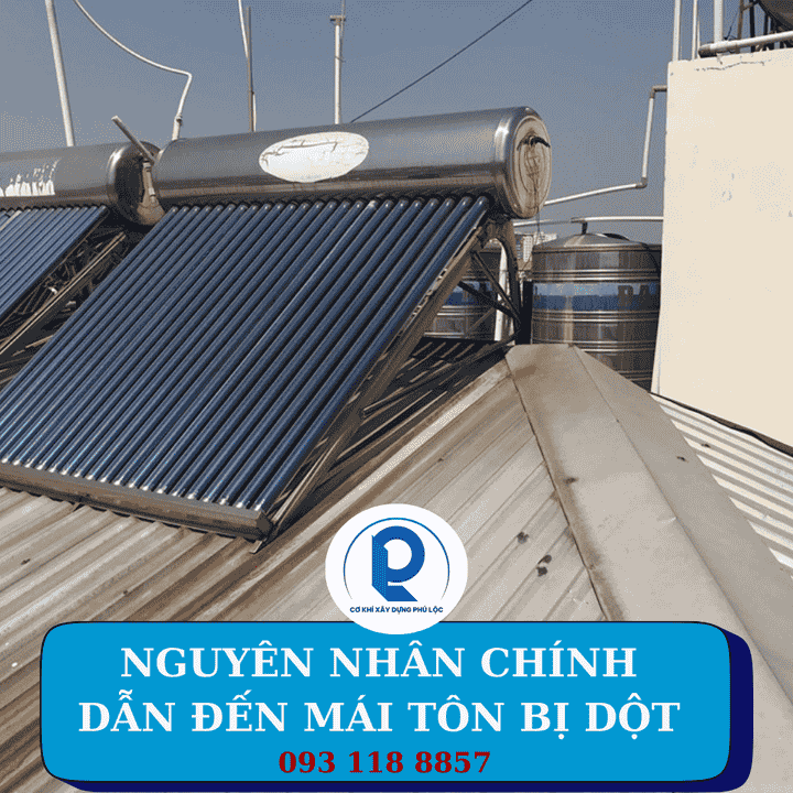 Thợ chống dột mái tôn tại Bình Chánh 