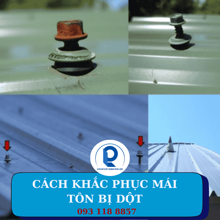 Thợ chống dột mái tôn tại Bình Chánh 