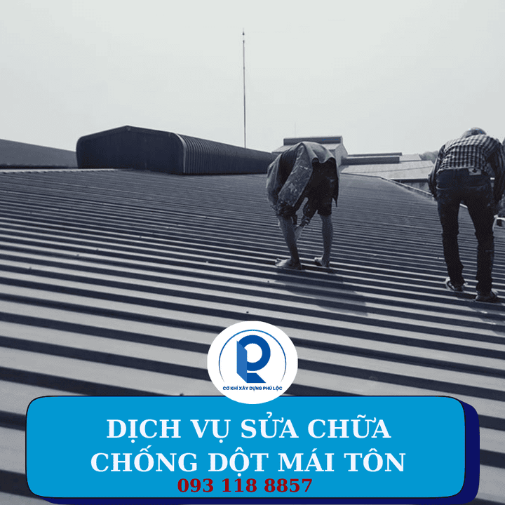Thợ chống dột mái tôn tại Bình Chánh 