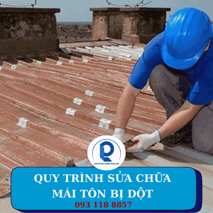 Thợ chống dột mái tôn tại Bình Chánh 